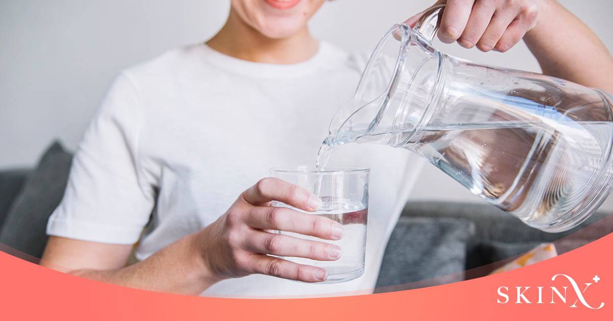 ดื่มน้ำหลังฉีดฟิลเลอร์