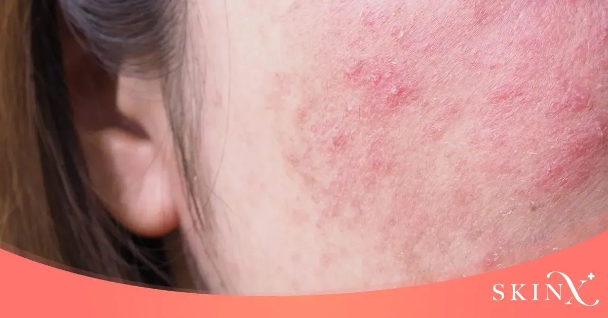 หน้าแพ้สารเคมี