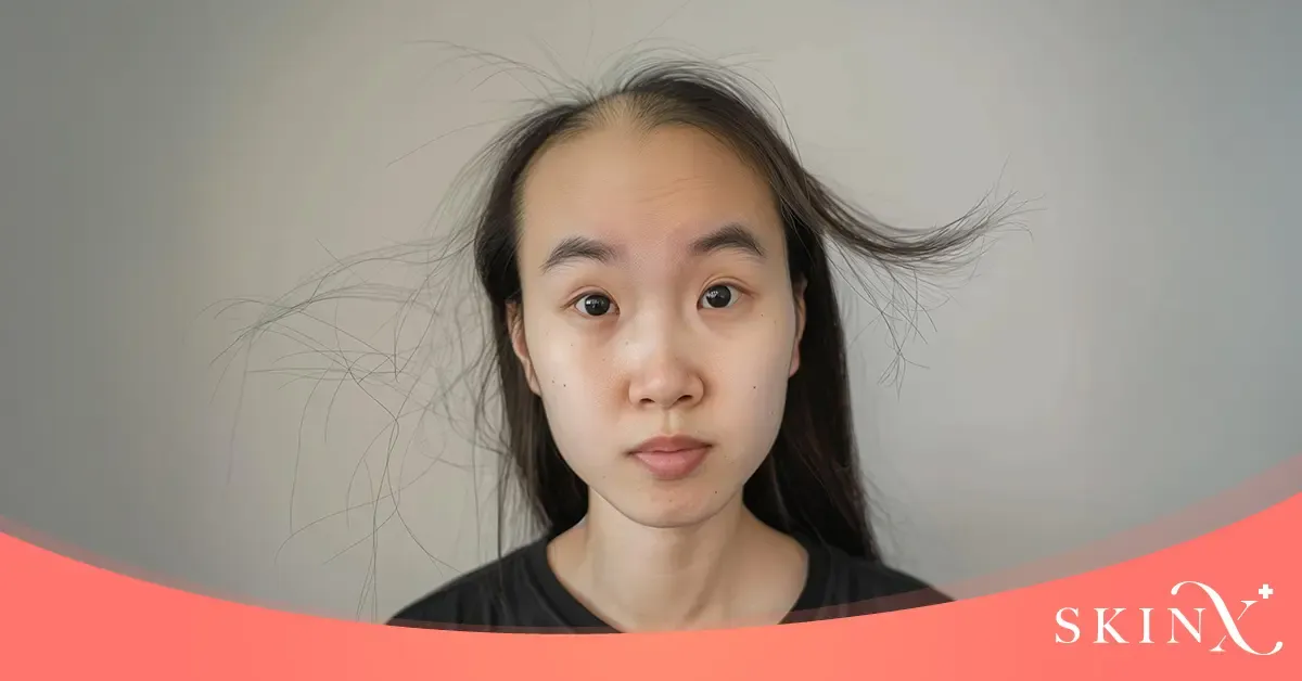 ผมร่วงเป็นหย่อม เกิดจาก