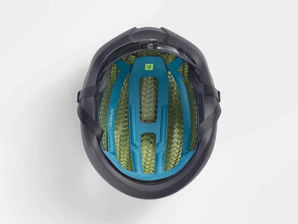 Kask Szosowy Bontrager Specter WaveCel Żółty Radioactive / Morski