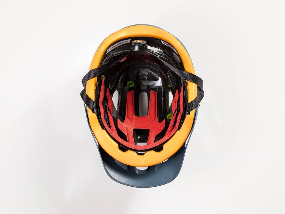 Kask Rowerowy Bontrager Quantum MIPS Battleship Blue / Marigold