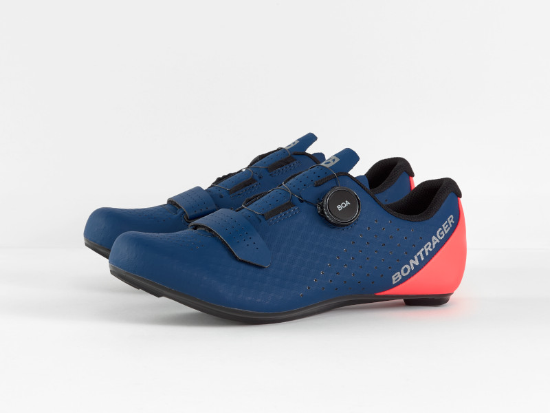 Buty Szosowe Bontrager Circuit Nautical Navy / Radioactive Coral