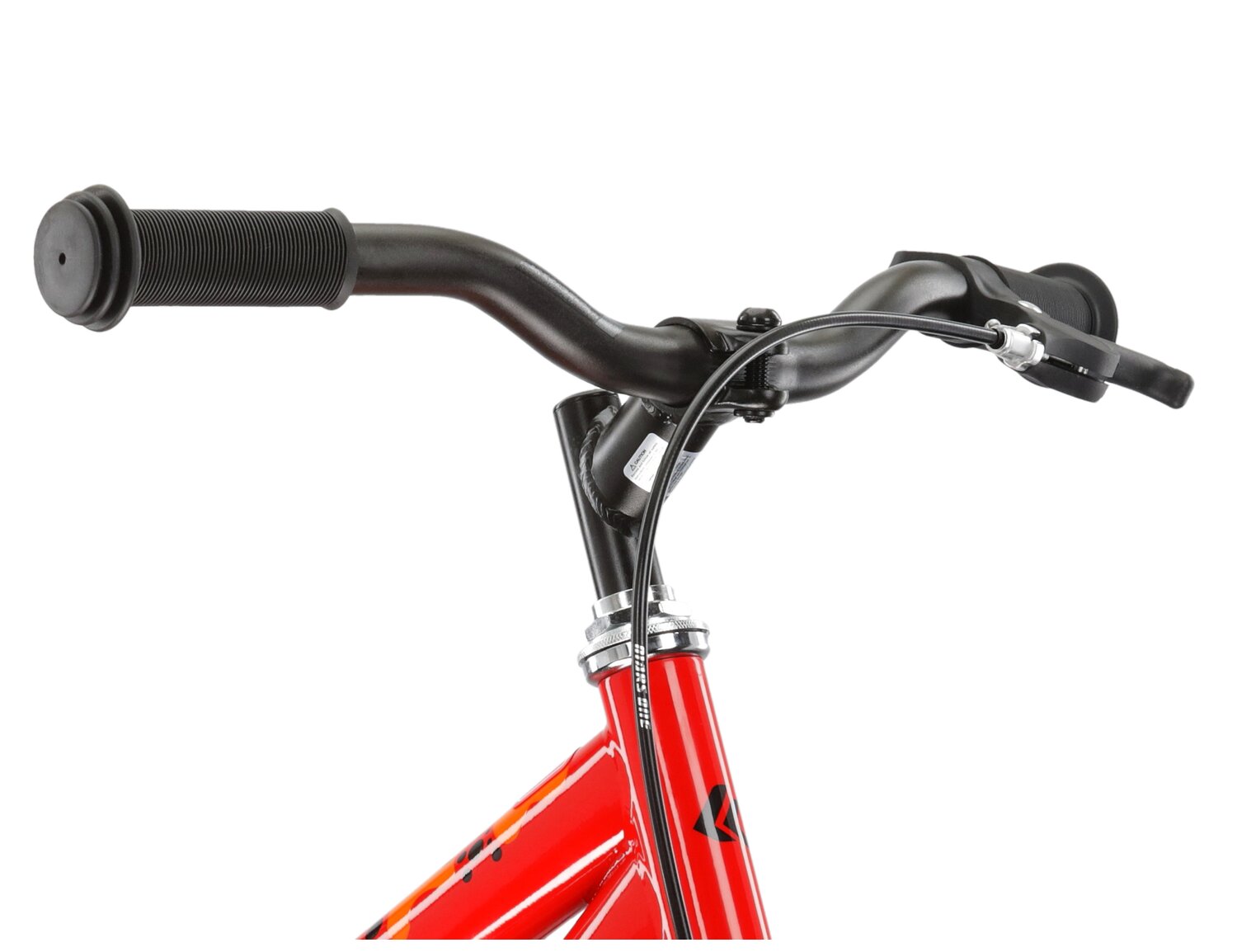 Rower dziecięcy Kross Racer 3.0 2024 Czerwony - Pomarańczowy
