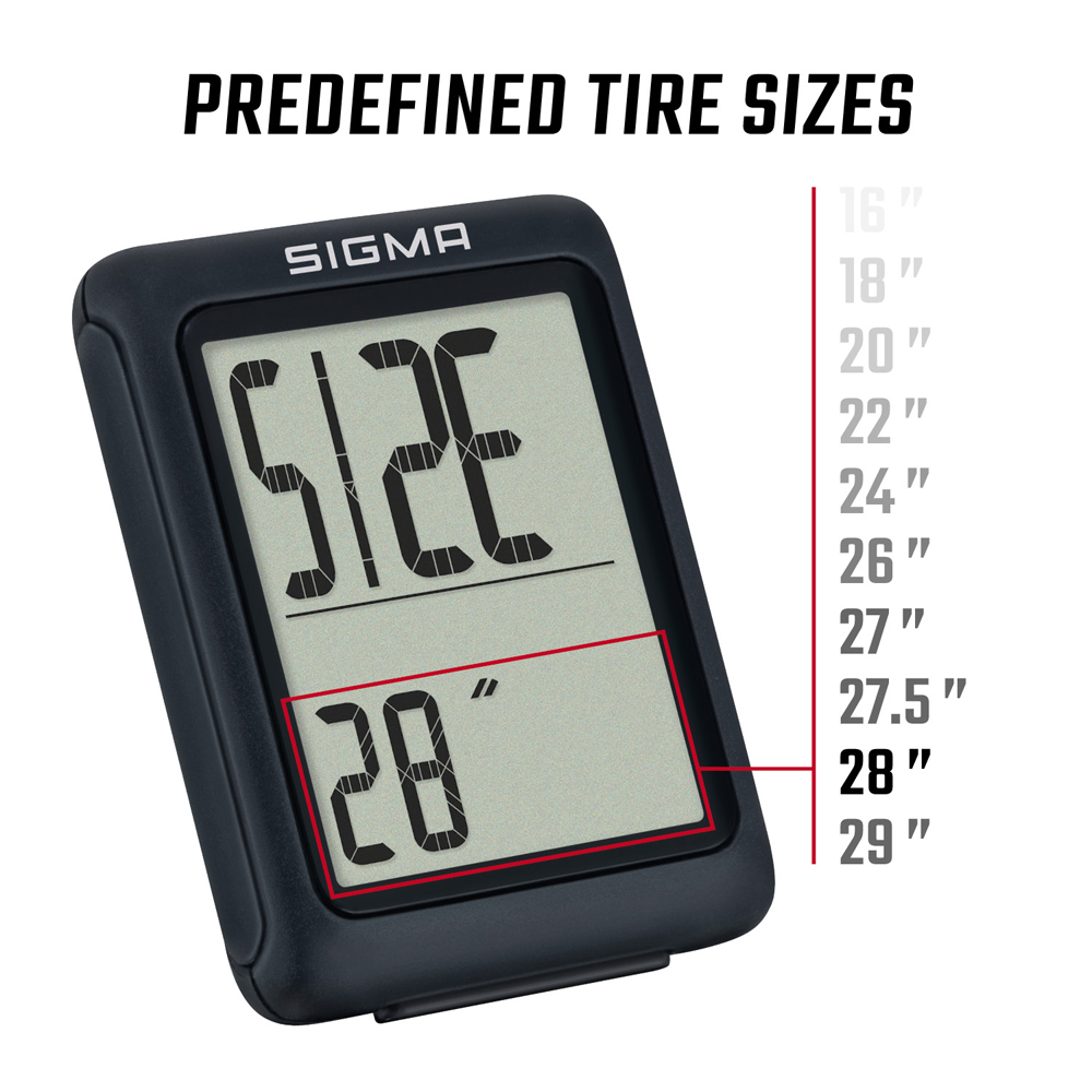 Sigma BC 5.0 WR licznik rowerowy