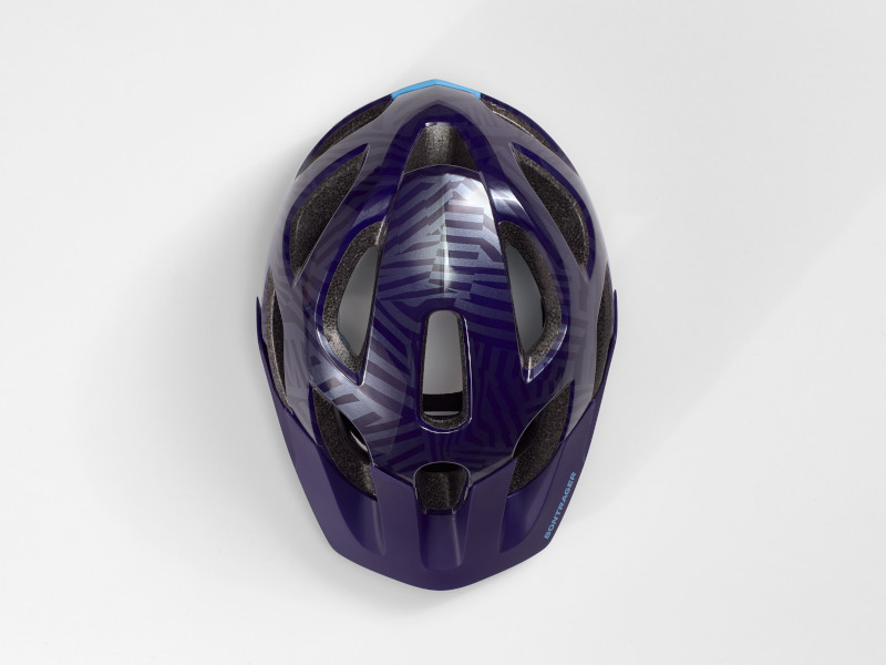 Kask Młodzieżowy Bontrager Tyro Youth Purple Abyss / Azure Połysk