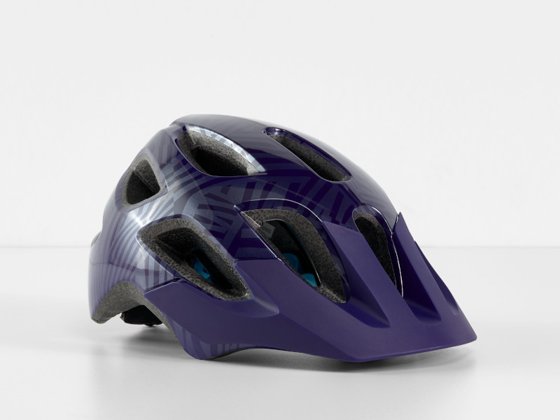 Kask Dziecięcy Bontrager Tyro Child Purple Abyss / Azure Połysk