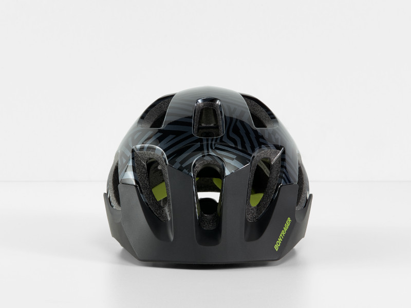 Kask Młodzieżowy Bontrager Tyro Youth Czarny / Żółty Radioactive Połysk