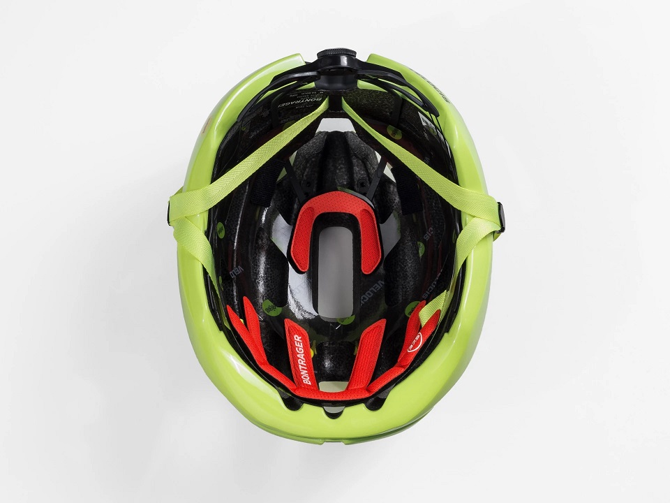 Kask Szosowy Bontrager Velocis MIPS Fluorescencyjny żółty