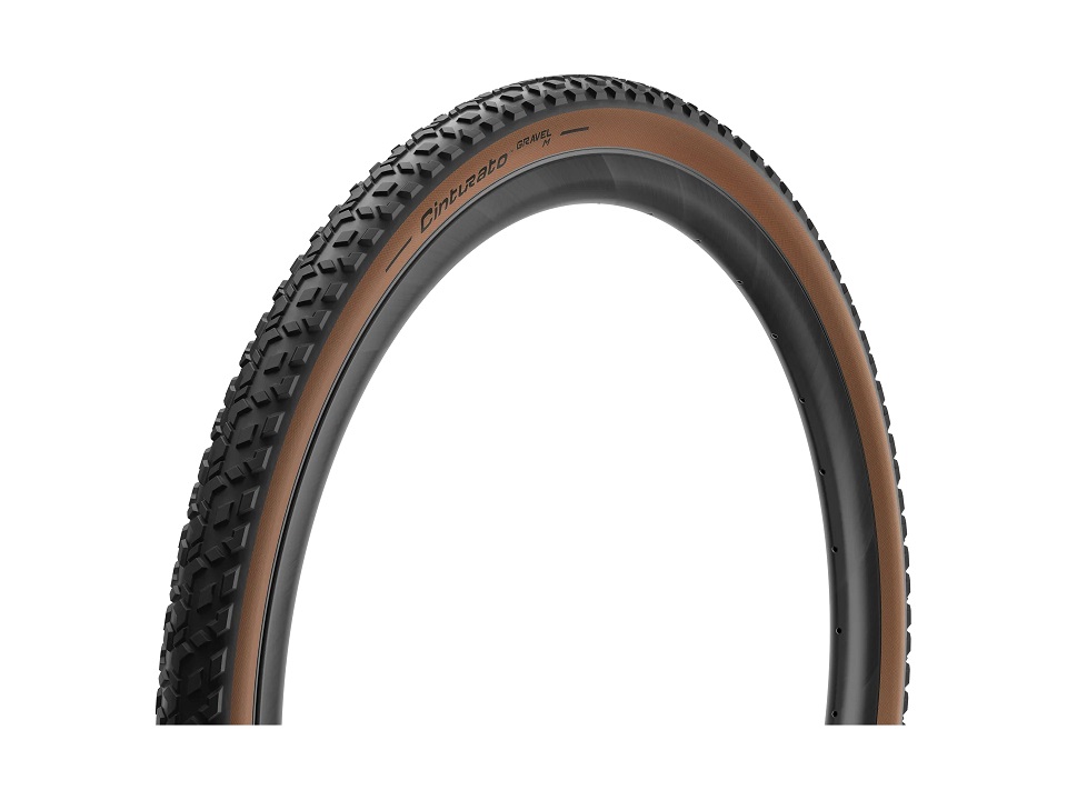 Opona Gravelowa Pirelli Cinturato Gravel M 700Cx40mm Brązowy Bok