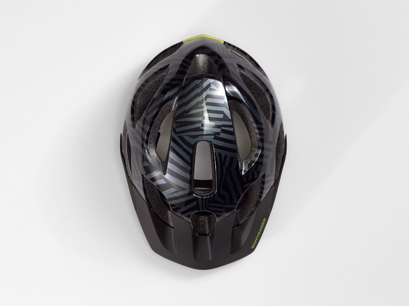 Kask Dziecięcy Bontrager Tyro Child Czarny / Żółty Radioactive Połysk