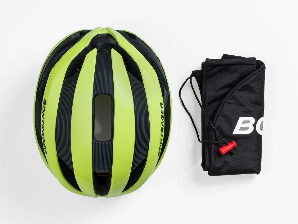 Kask Szosowy Bontrager Velocis MIPS Fluorescencyjny żółty