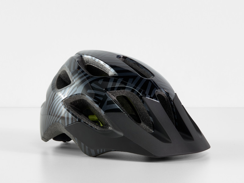 Kask Młodzieżowy Bontrager Tyro Youth Czarny / Żółty Radioactive Połysk