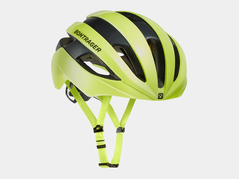 Kask Szosowy Bontrager Velocis MIPS Fluorescencyjny żółty