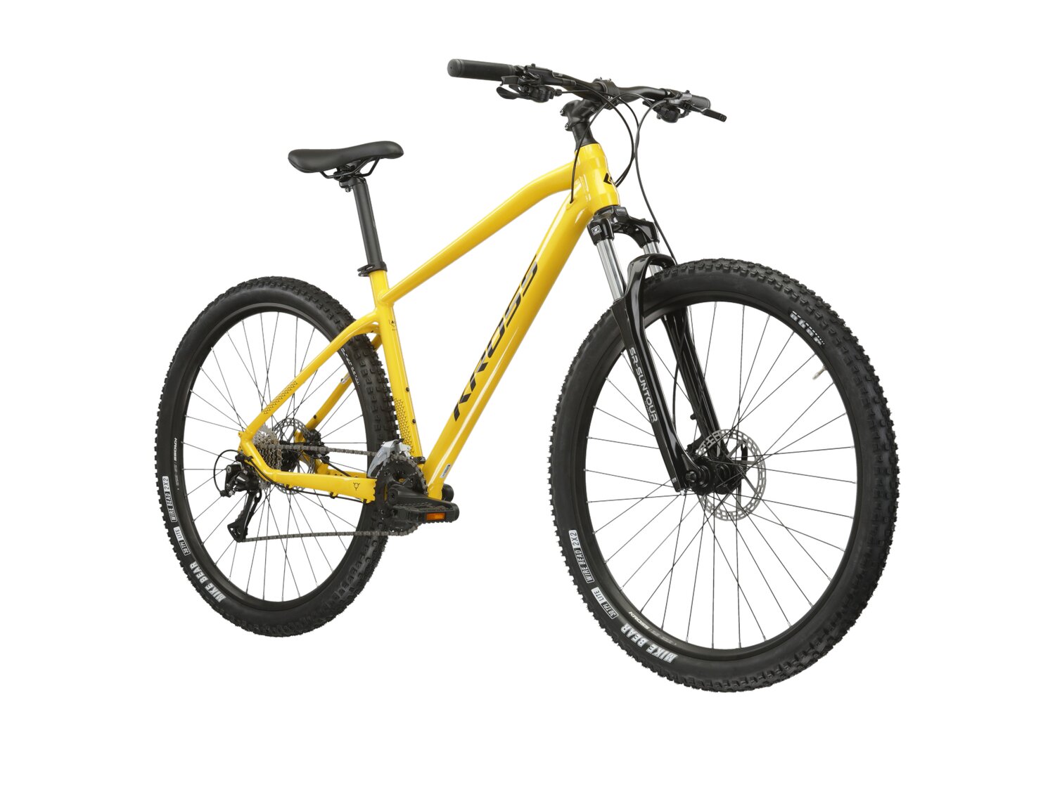 Rower Kross Hexagon 4.0 2024 Żółty- Czarny