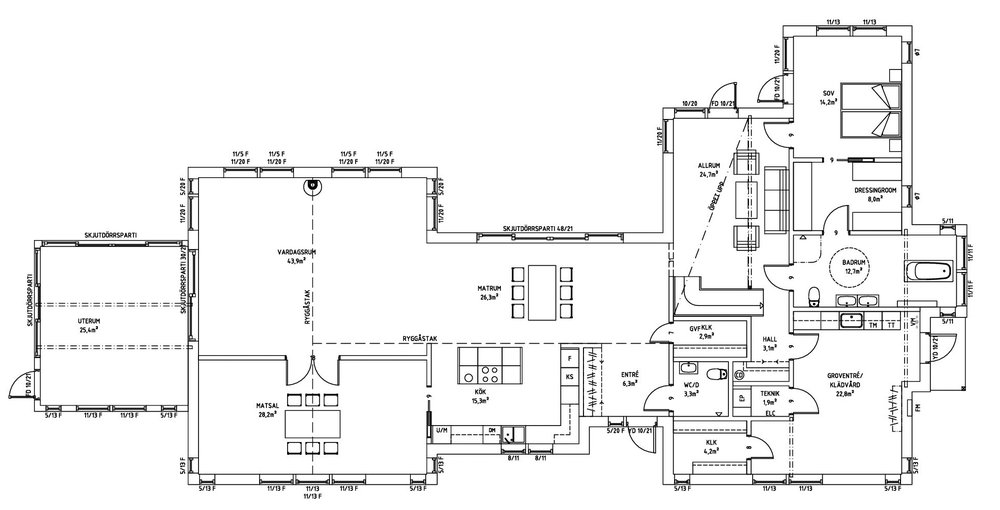 Villa Johansson II entréplan