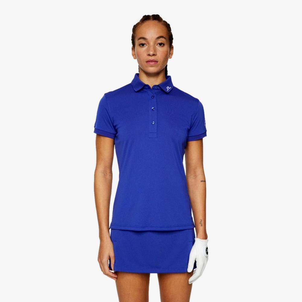 J.Lindeberg Women's Tour Tech Short Sleeve Polo