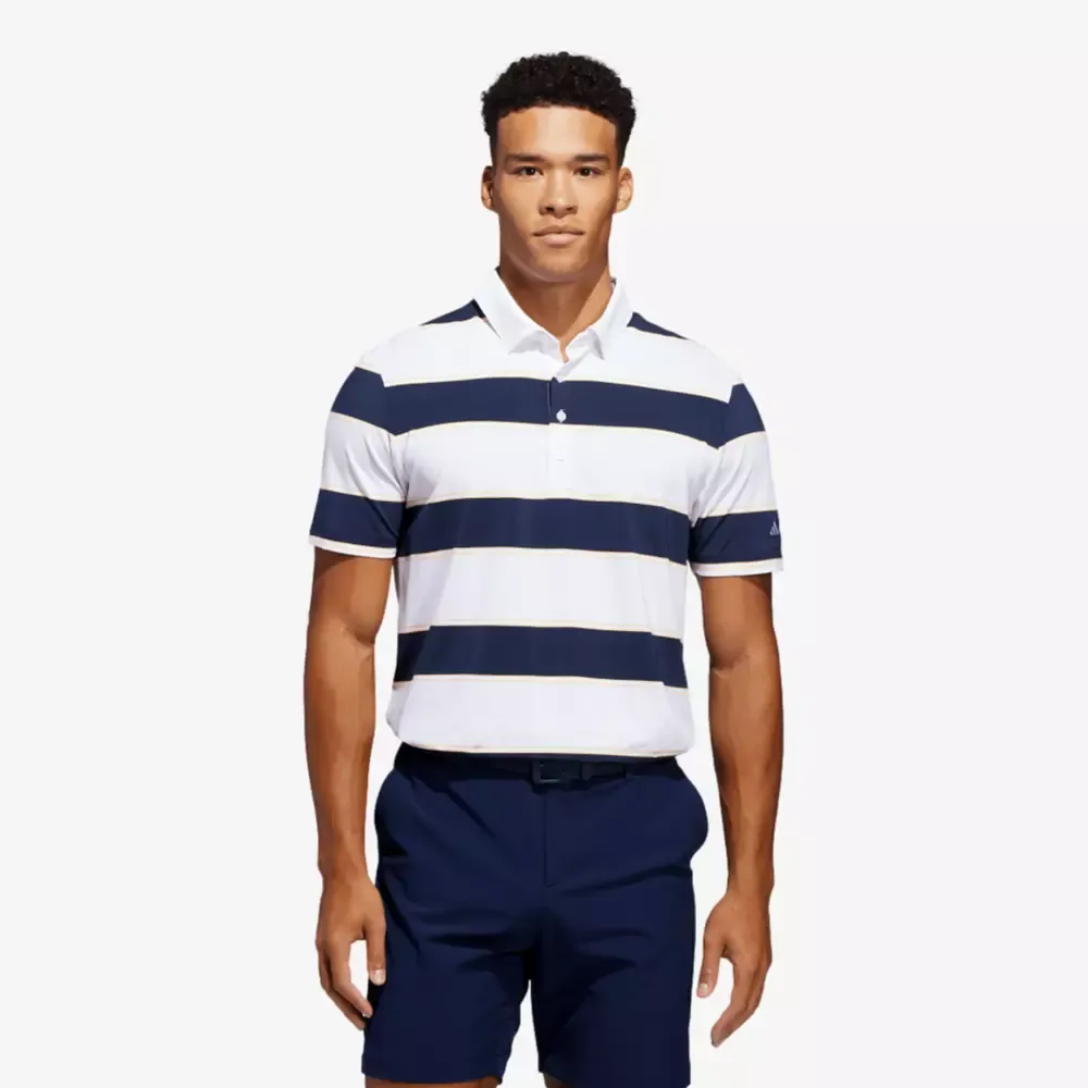 adidas Ultimate365 Jumbo Striped Polo