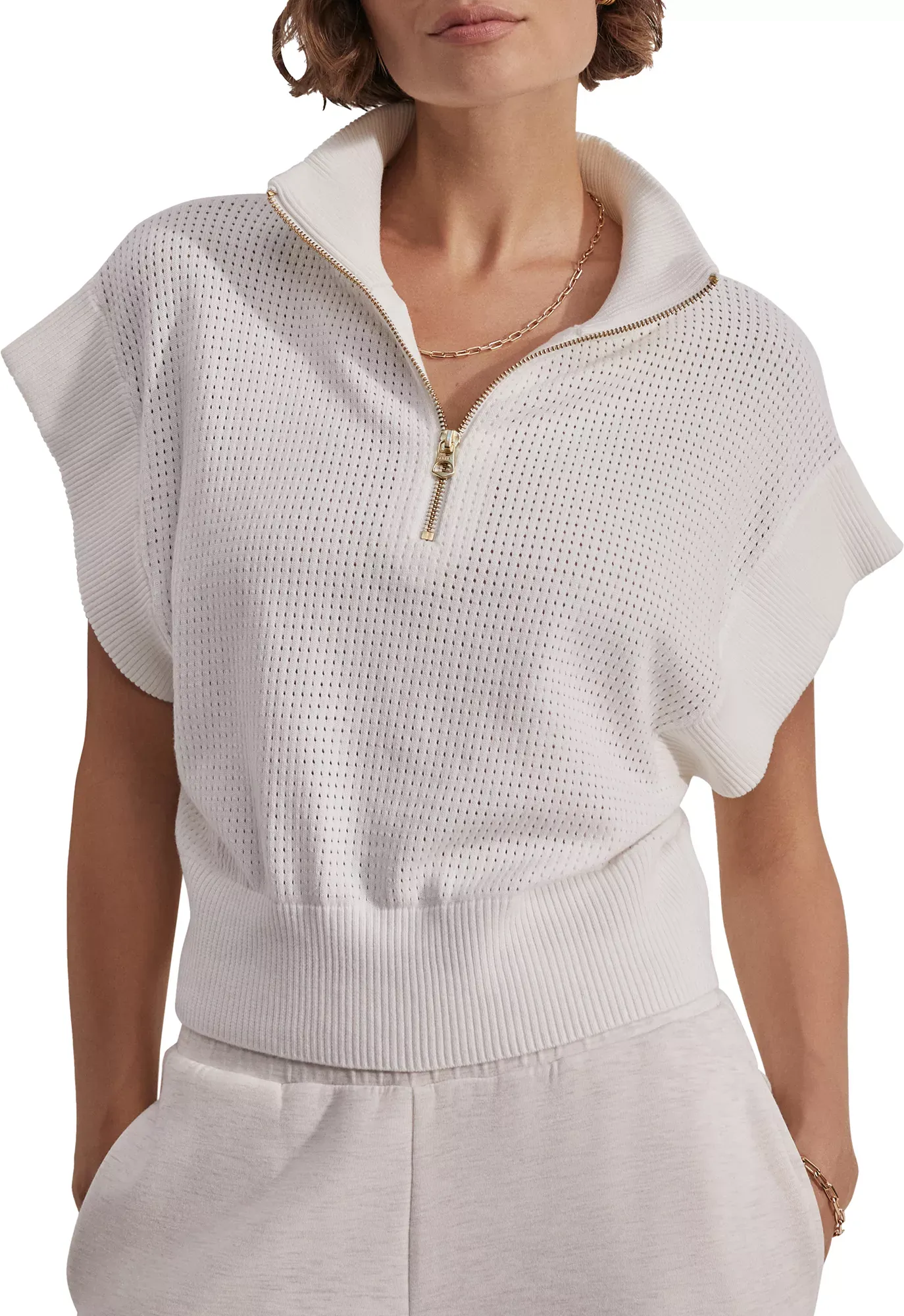 Varley Women's Fulton Cropped Knit Sweater