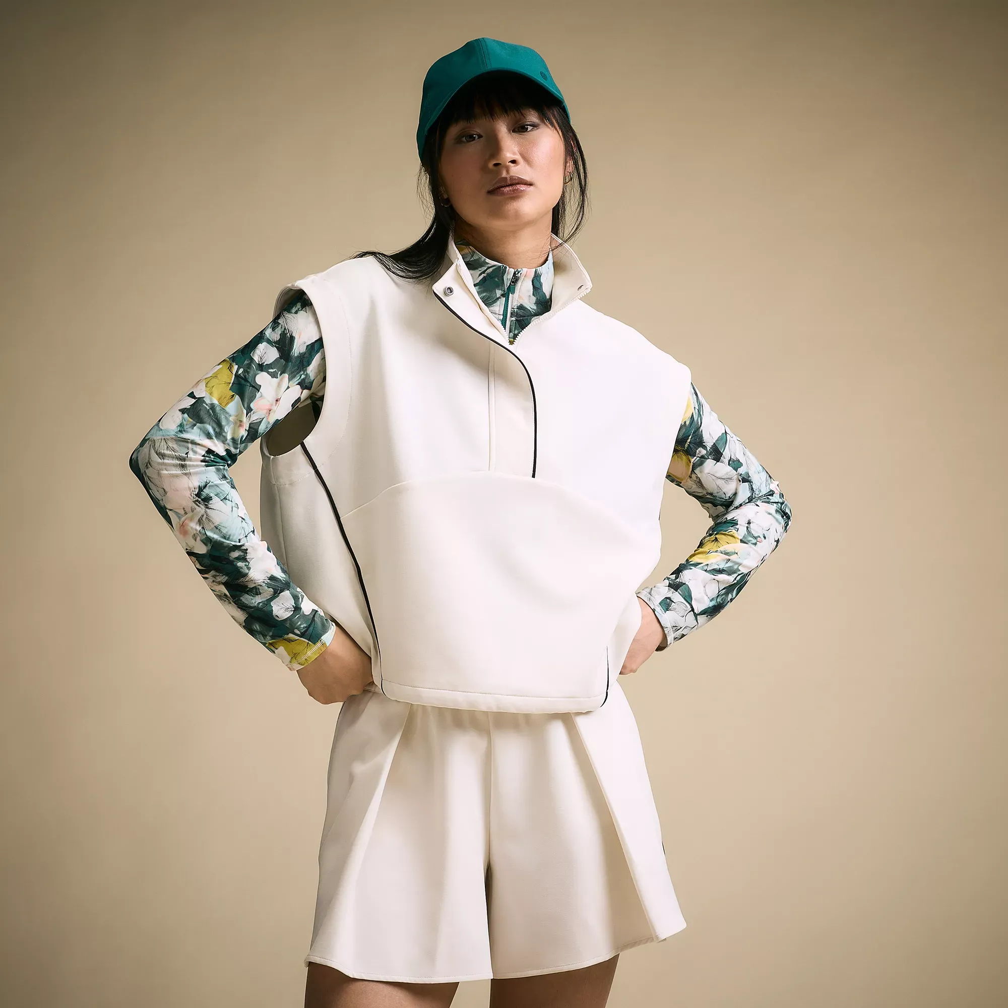 CALIA Women's Golf Sleeveless 1/4 Zip