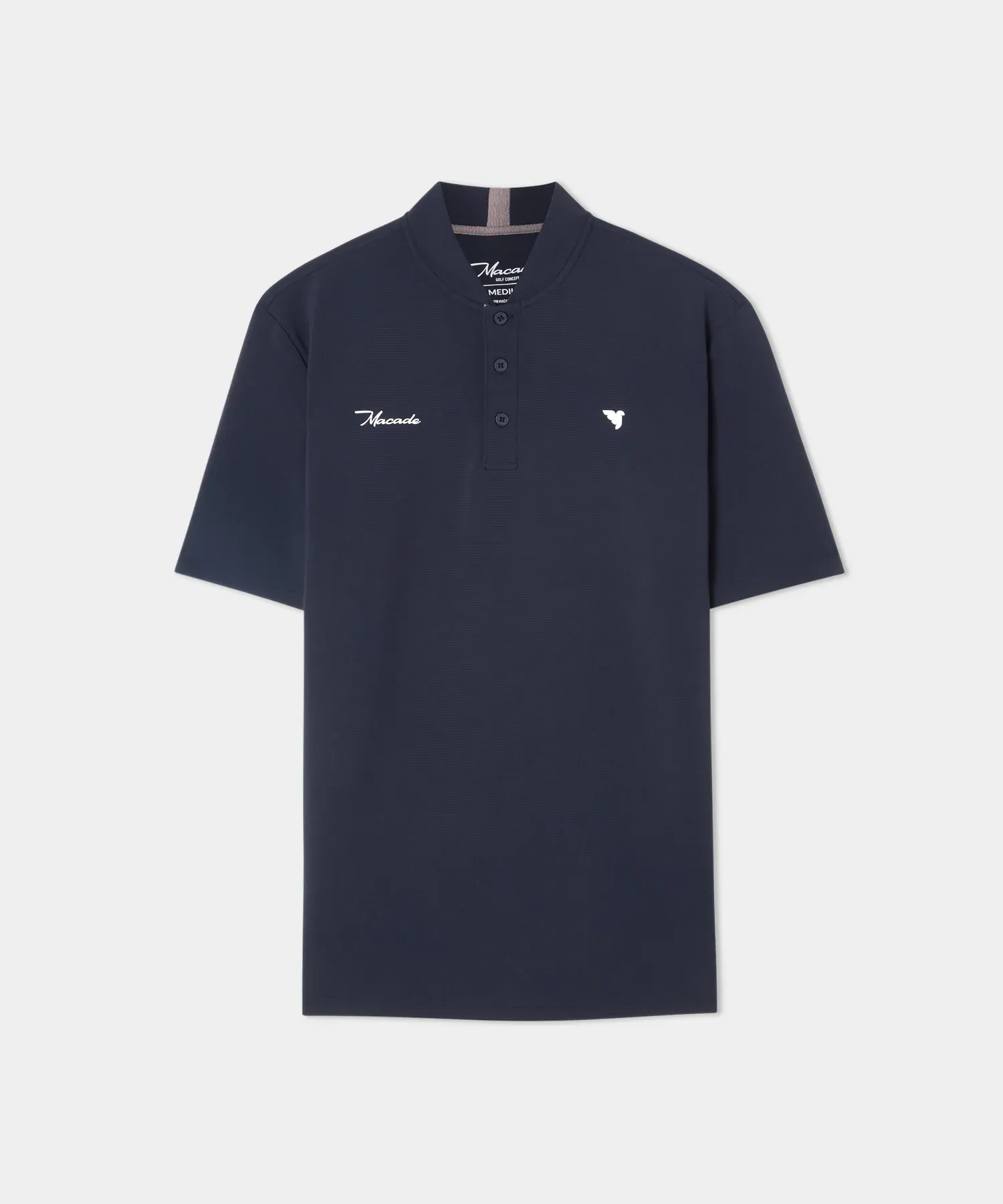 Macade Heath Dark Blue Bomber Shirt