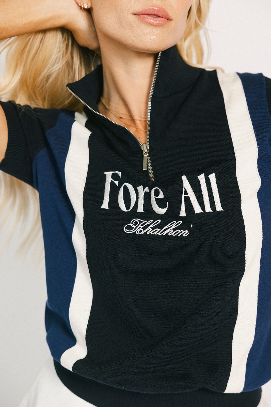 Fore All x Khalhon Women's Busan Zip Sweater
