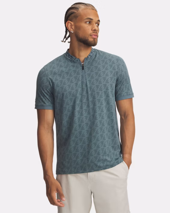 Curry Zip Jacquard