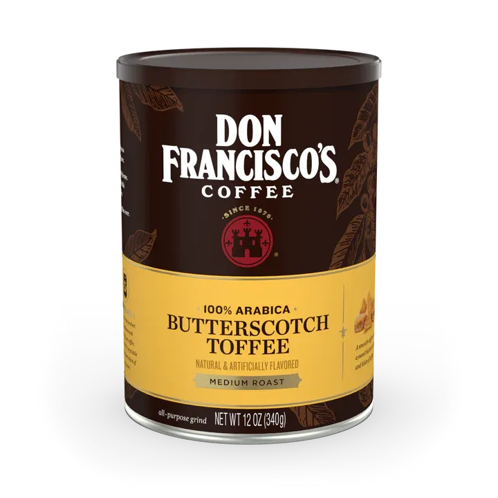 Don Francisco’s Butterscotch Toffee Coffee Can