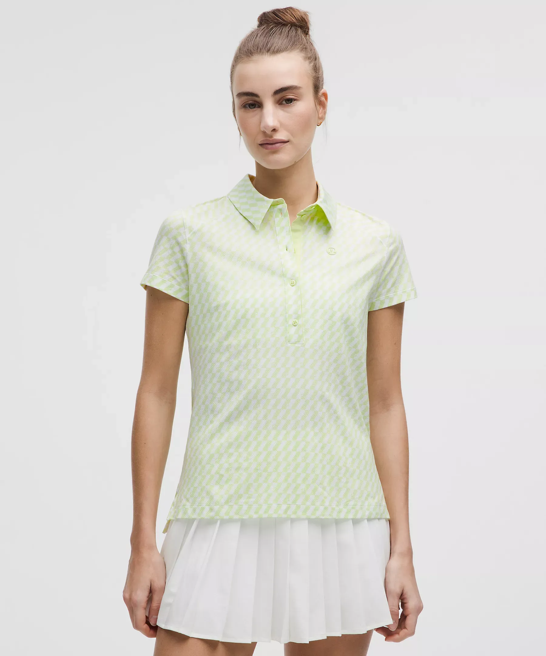 lululemon Quick-Dry Short-Sleeve Polo Shirt Straight Hem