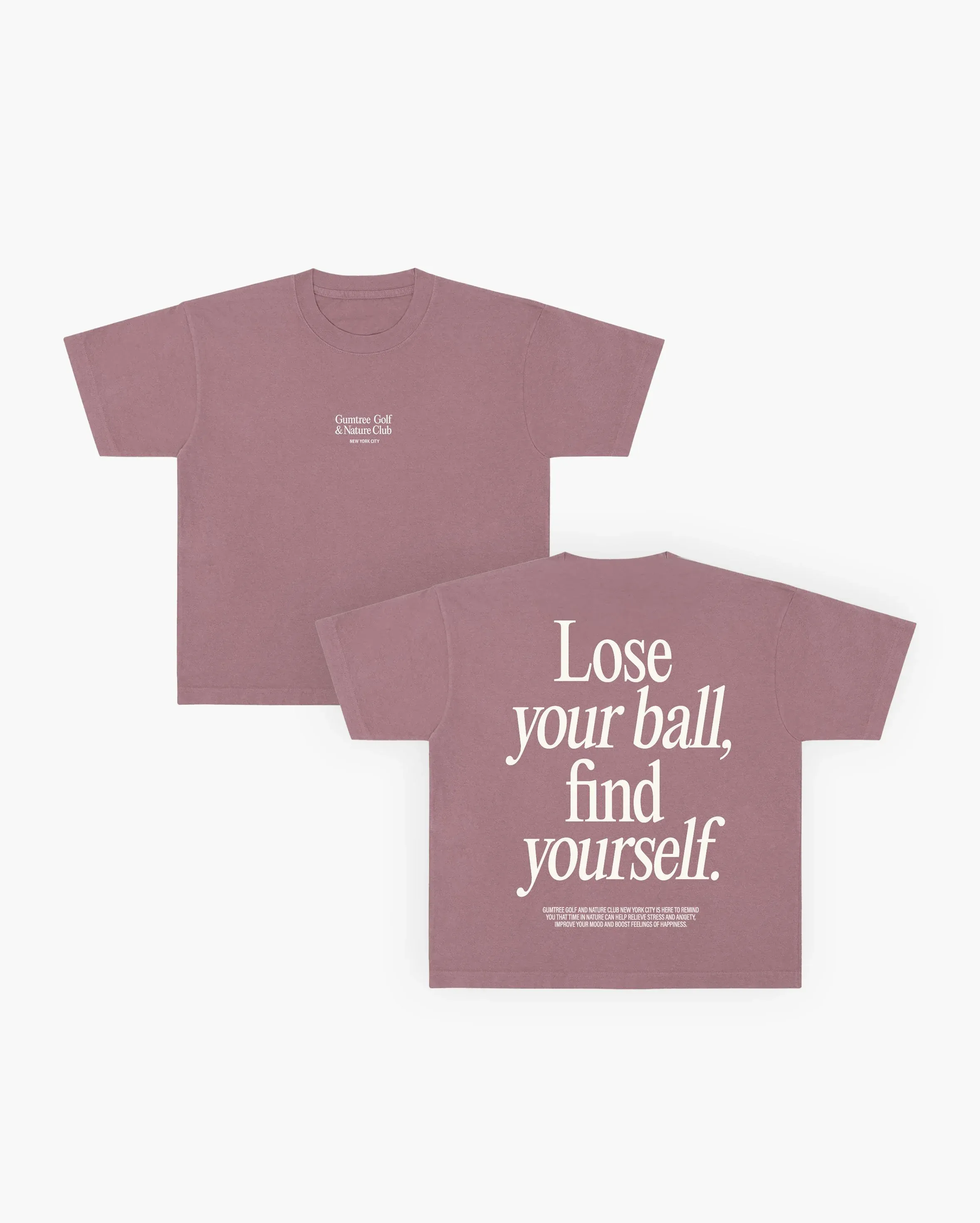 Gumtree Golf “Lose Your Ball, Find Yourself” Tee