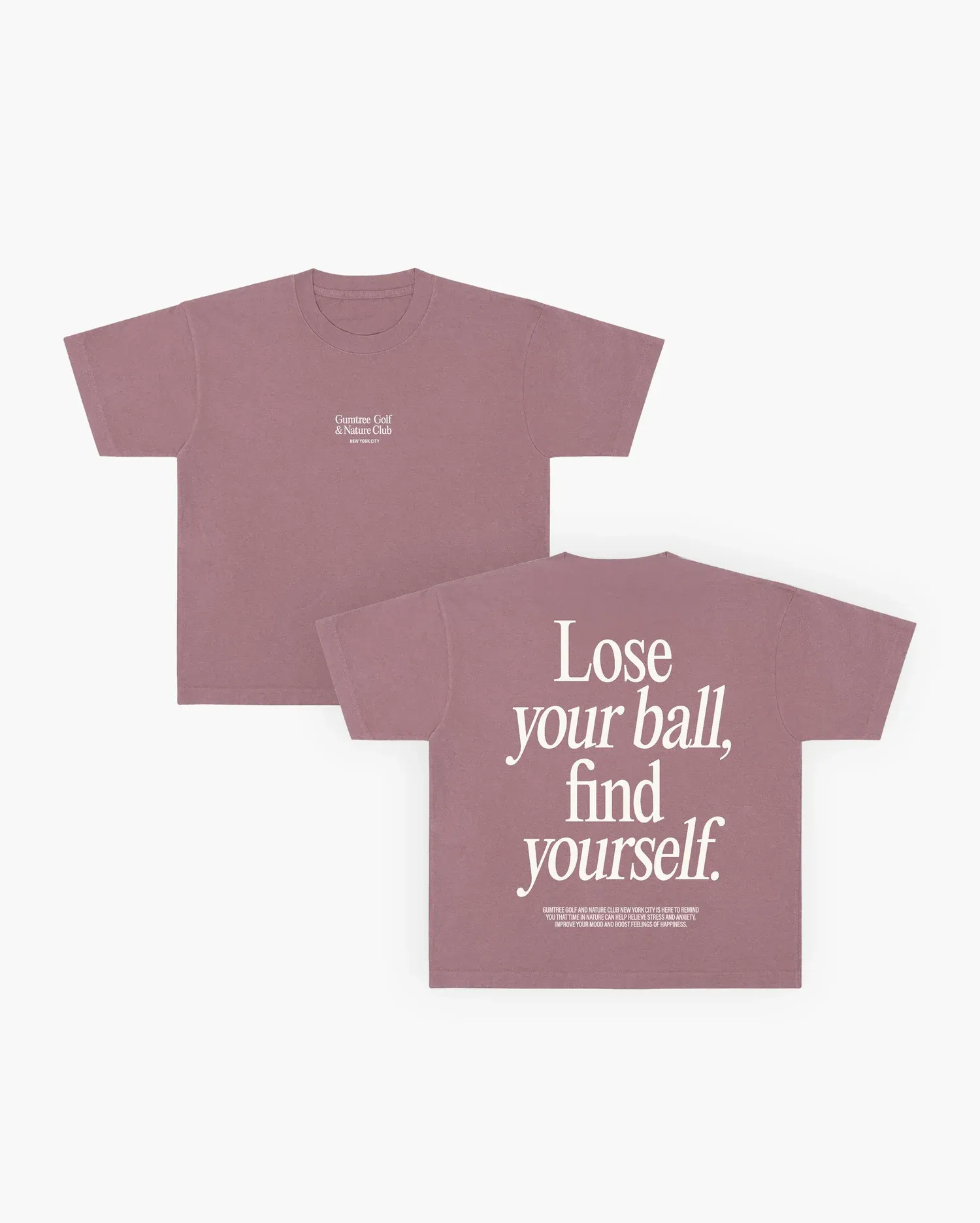 Gumtree Golf & Nature “Lose Your Ball Find Yourself” Tee