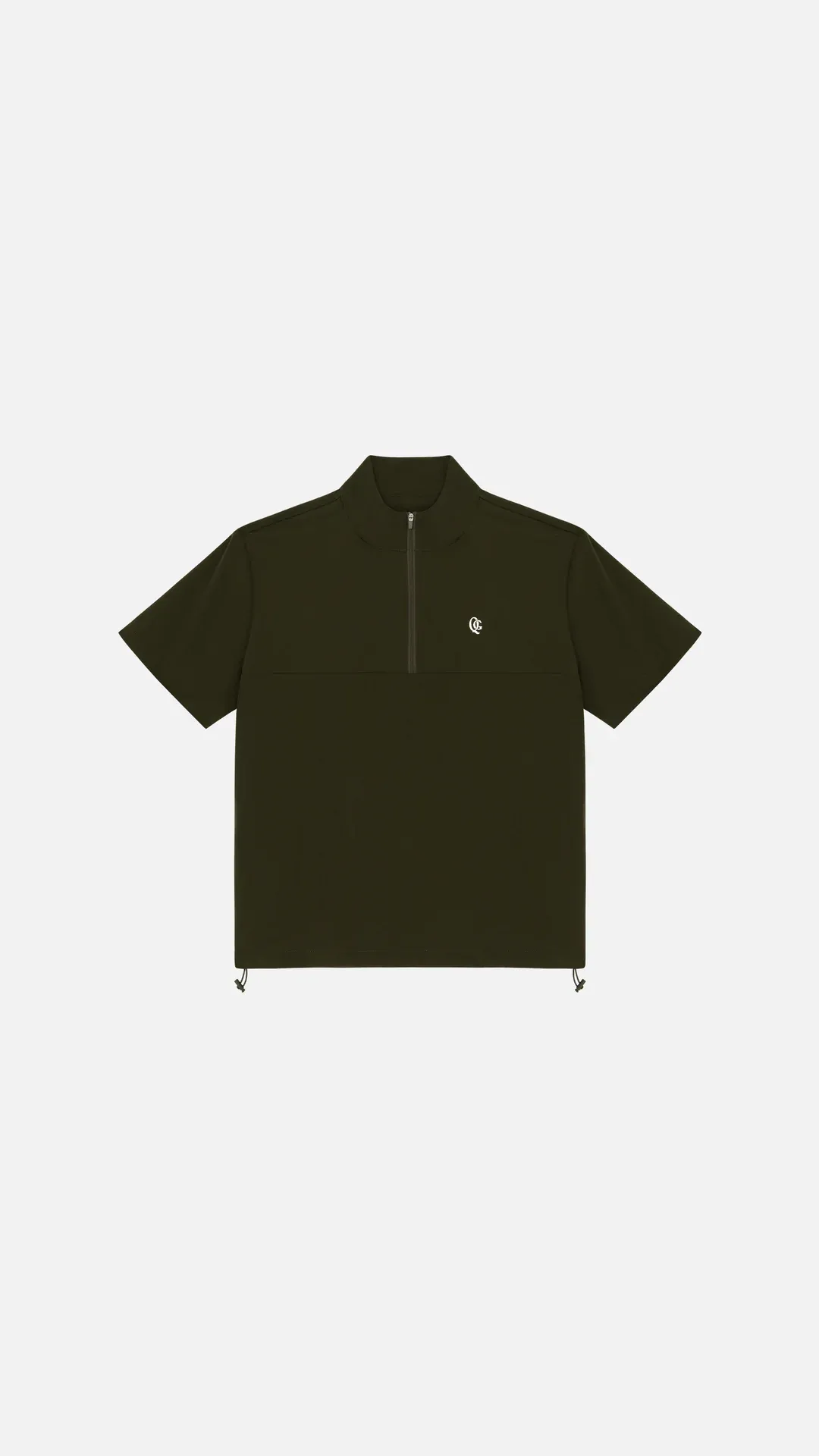 Quiet Golf Monogram Short Sleeve Shell