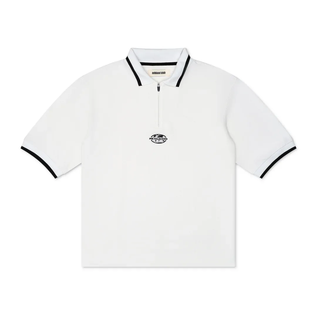 Metalwood World Class Zip Polo