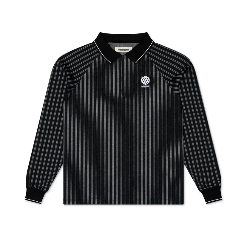 Metalwood Ribbed LS Polo