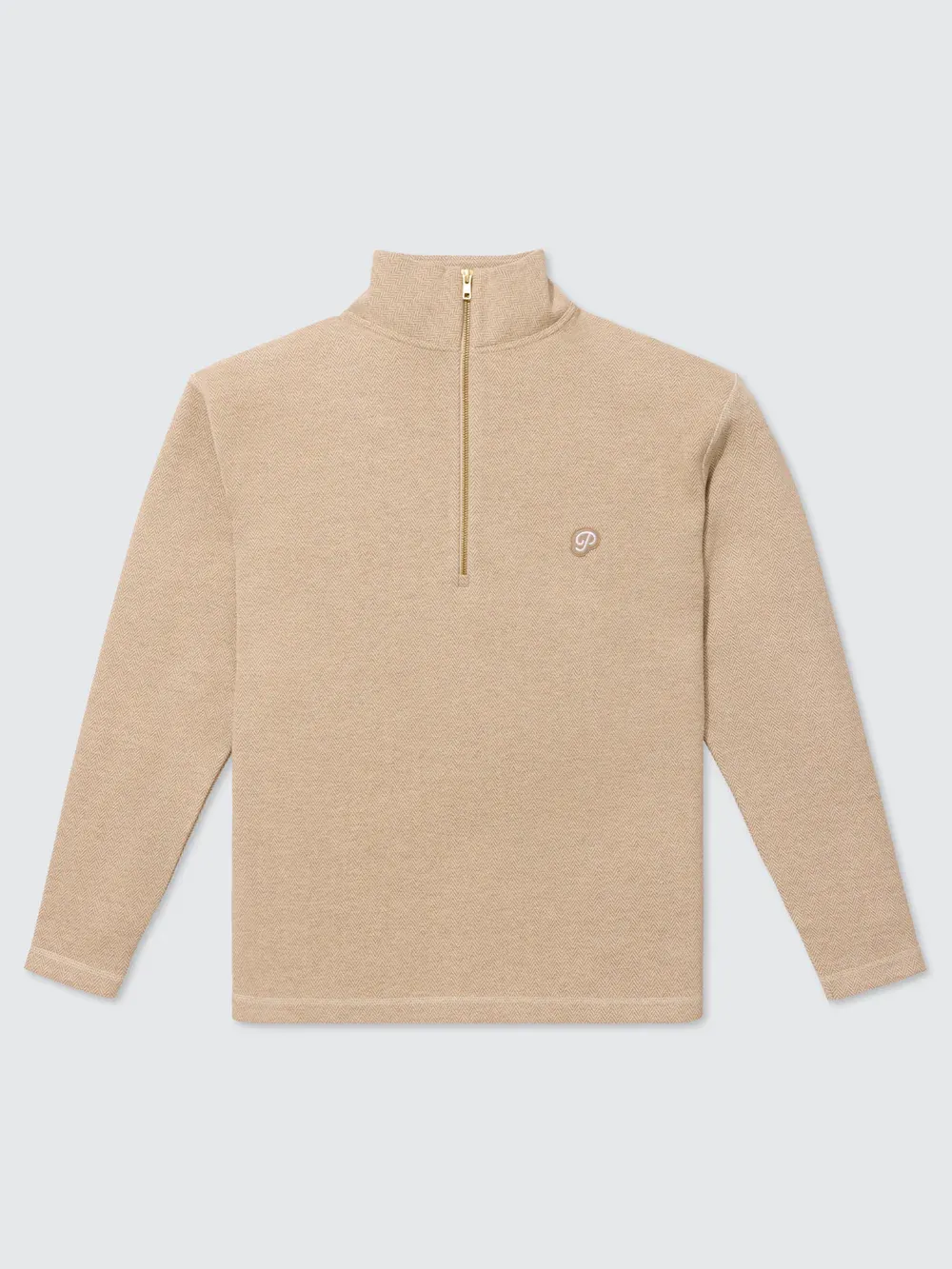 Public Drip Herringbone Half Zip 