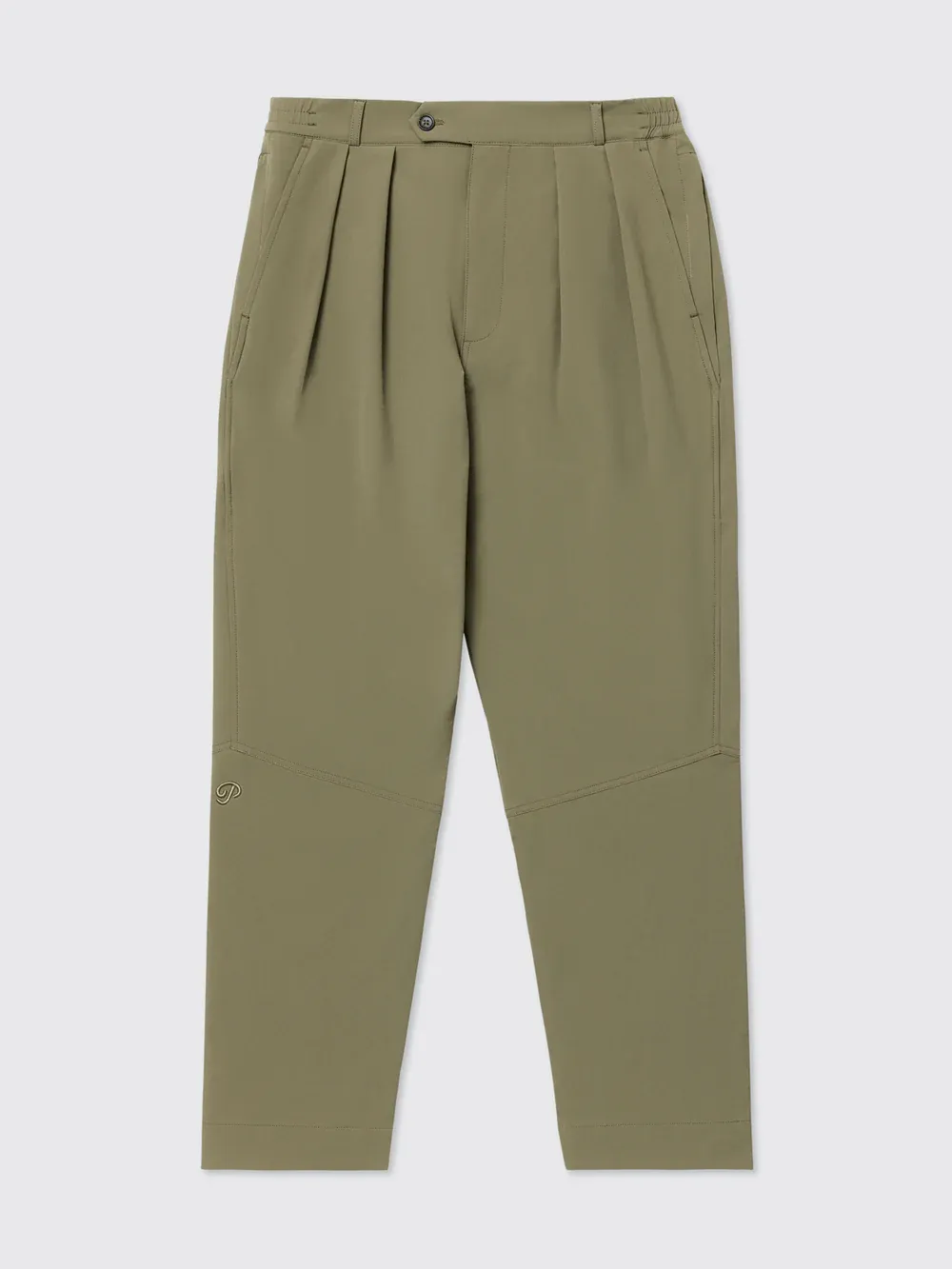 Public Drip Anywhere Pleated Pants (Olive)