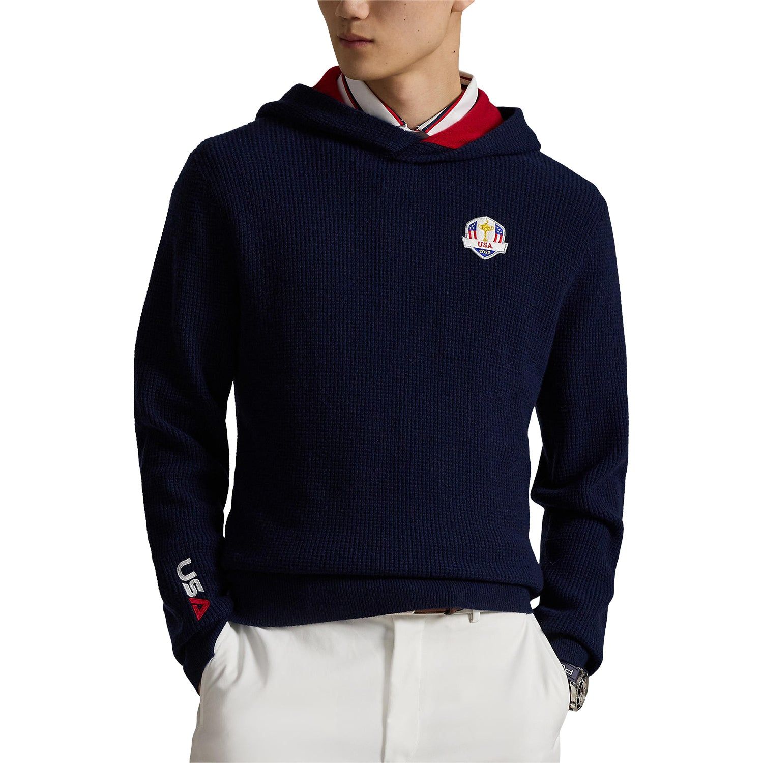 Ralph Lauren 2025 Ryder Cup Waffle Knit Sweater
