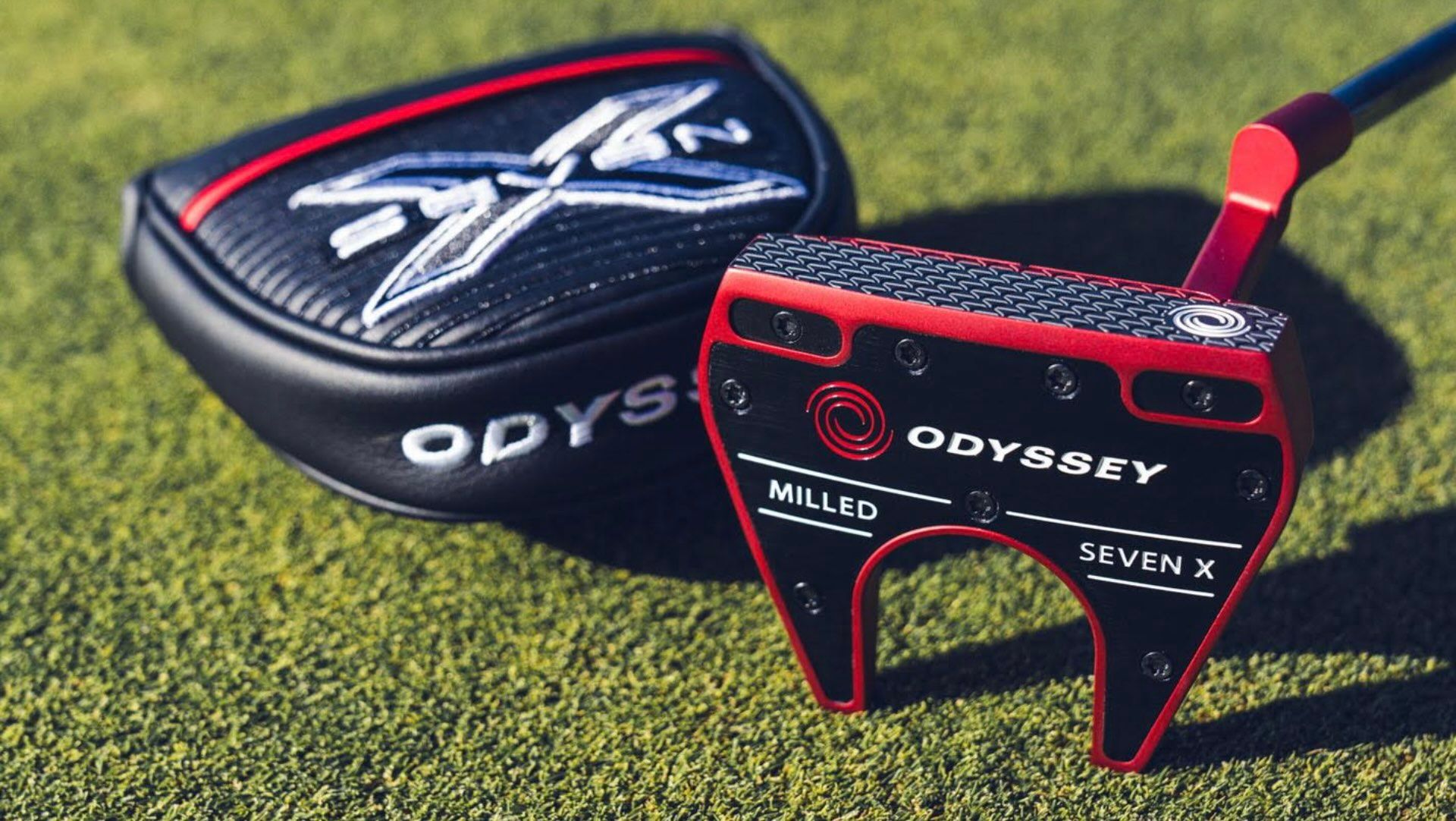 Odyssey Xander Red Seven X Golf Putter Odyssey Xander Red Seven X Golf Putter