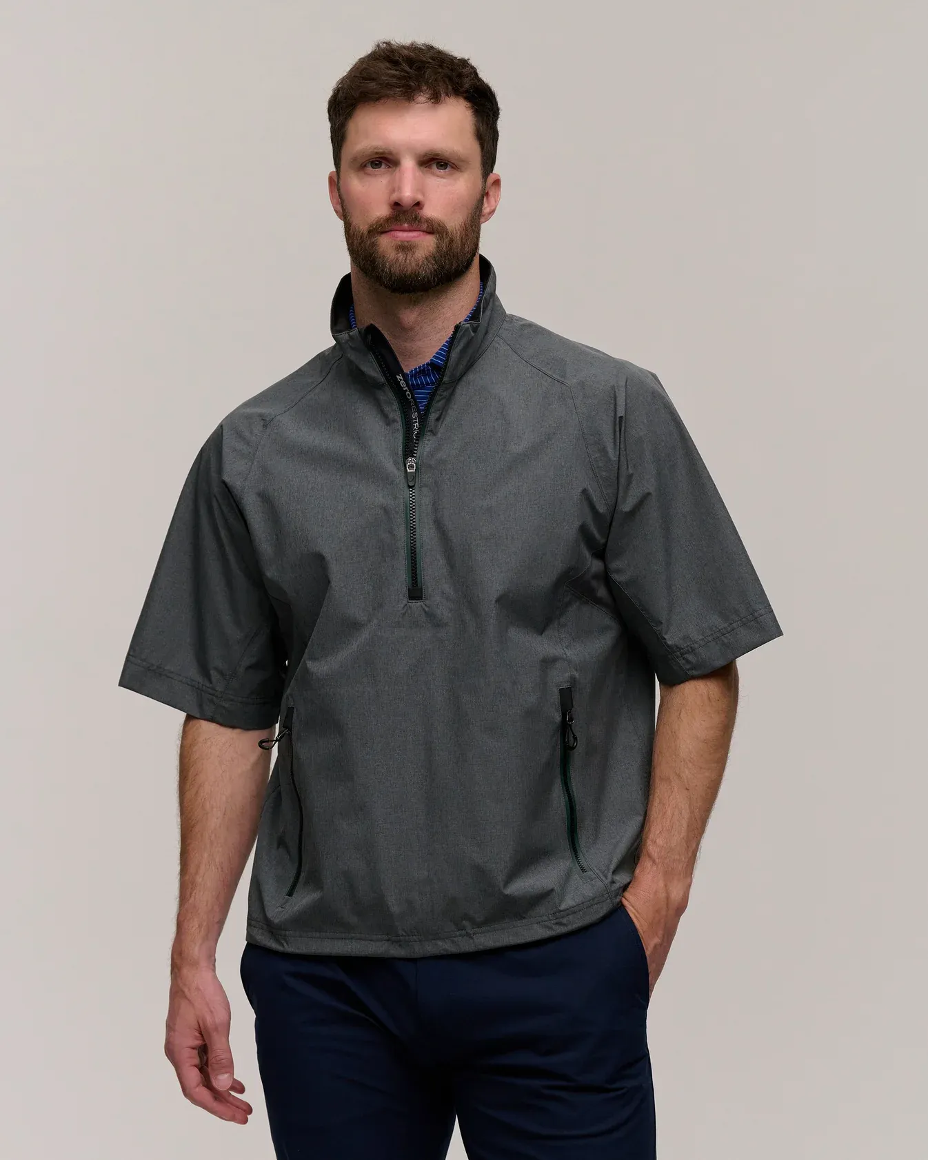 Zero Restriction Power Torque 1/4 Zip Short Sleeve