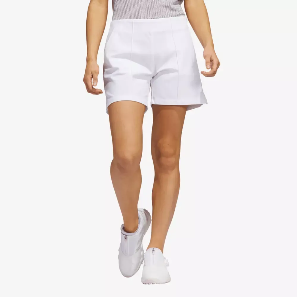 adidas Pintuck 5-Inch Pull-On Golf Shorts
