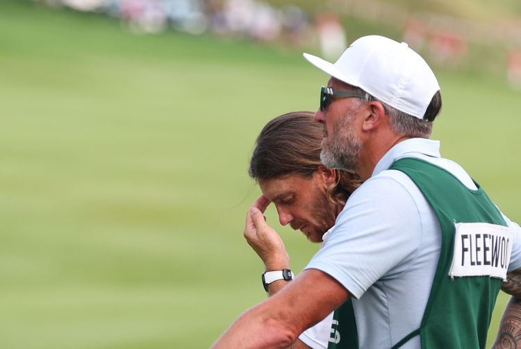 This Video of Tommy Fleetwood Unable to Watch Keegan Bradley’s Winning Putt is Heartbreaking
