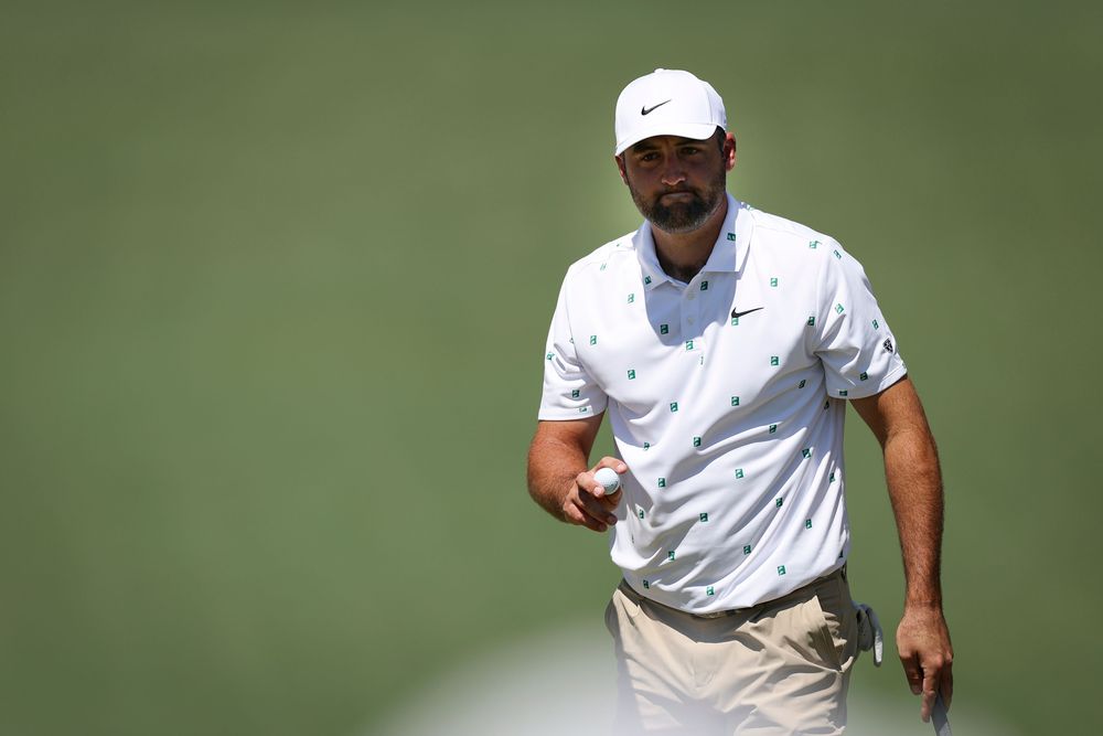 A Testy Scottie Scheffler Now Within Striking Distance at the Masters