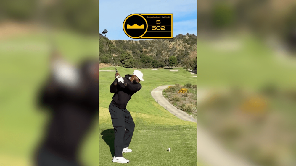 LeBron James Has Dipped His Toe in the Golf Vlog Content Game