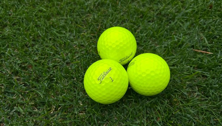 Playing Late in the Day This Fall? Here's How Yellow Golf Balls Improve Visibility.
