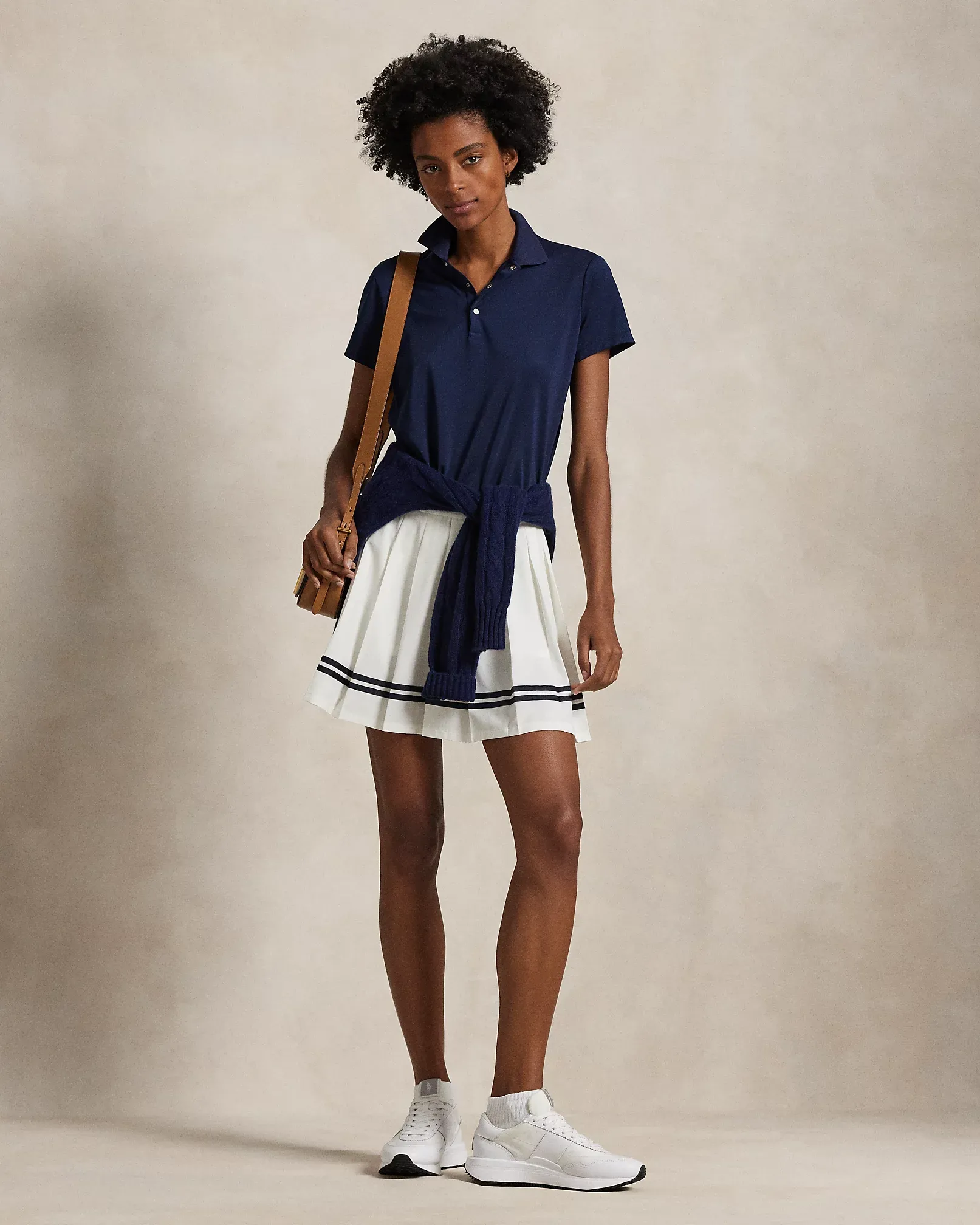 RLX Golf Women's Tailored Fit Pique Short Sleeve Polo