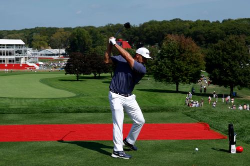 Here's Hoping Bryson Takes This Outrageous Line Off Bethpage Black's First Tee 