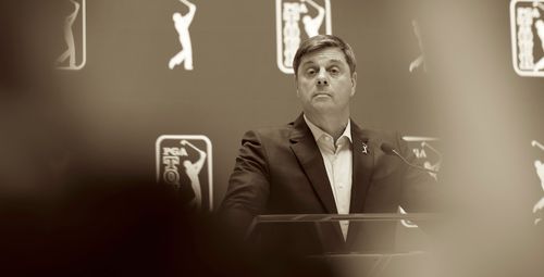 Inside Brian Rolapp's Thunderdome at The Players Championship