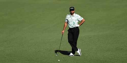 A Toned-Down Turnaround: Jason Day Opens the Masters in Malbon x Futura Laboratories