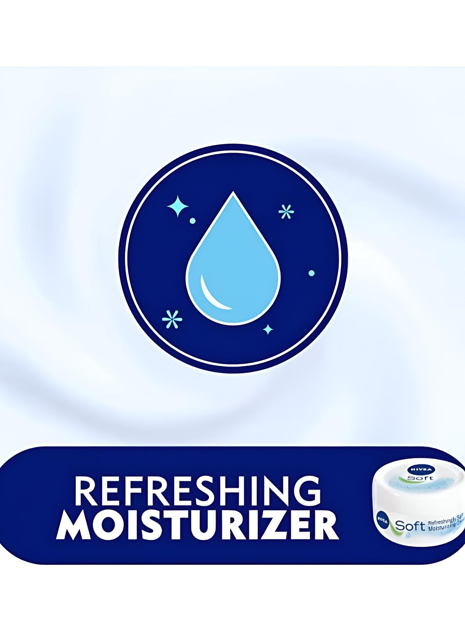 كريم مرطب ناعم ومنعش من نيفيا 50 مل