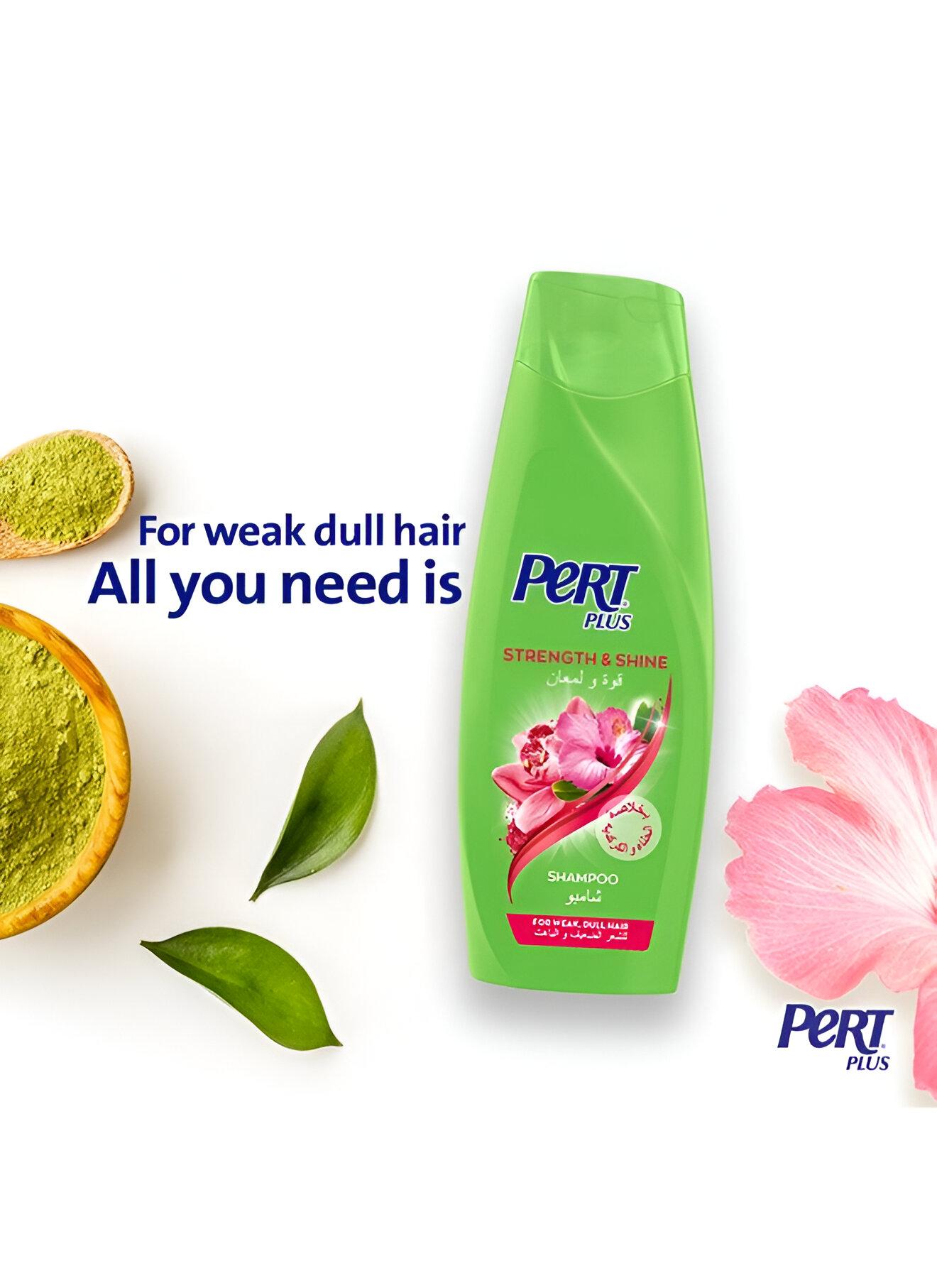 شامبو القوة واللمعان للشعر الضعيف والباهت 200مل