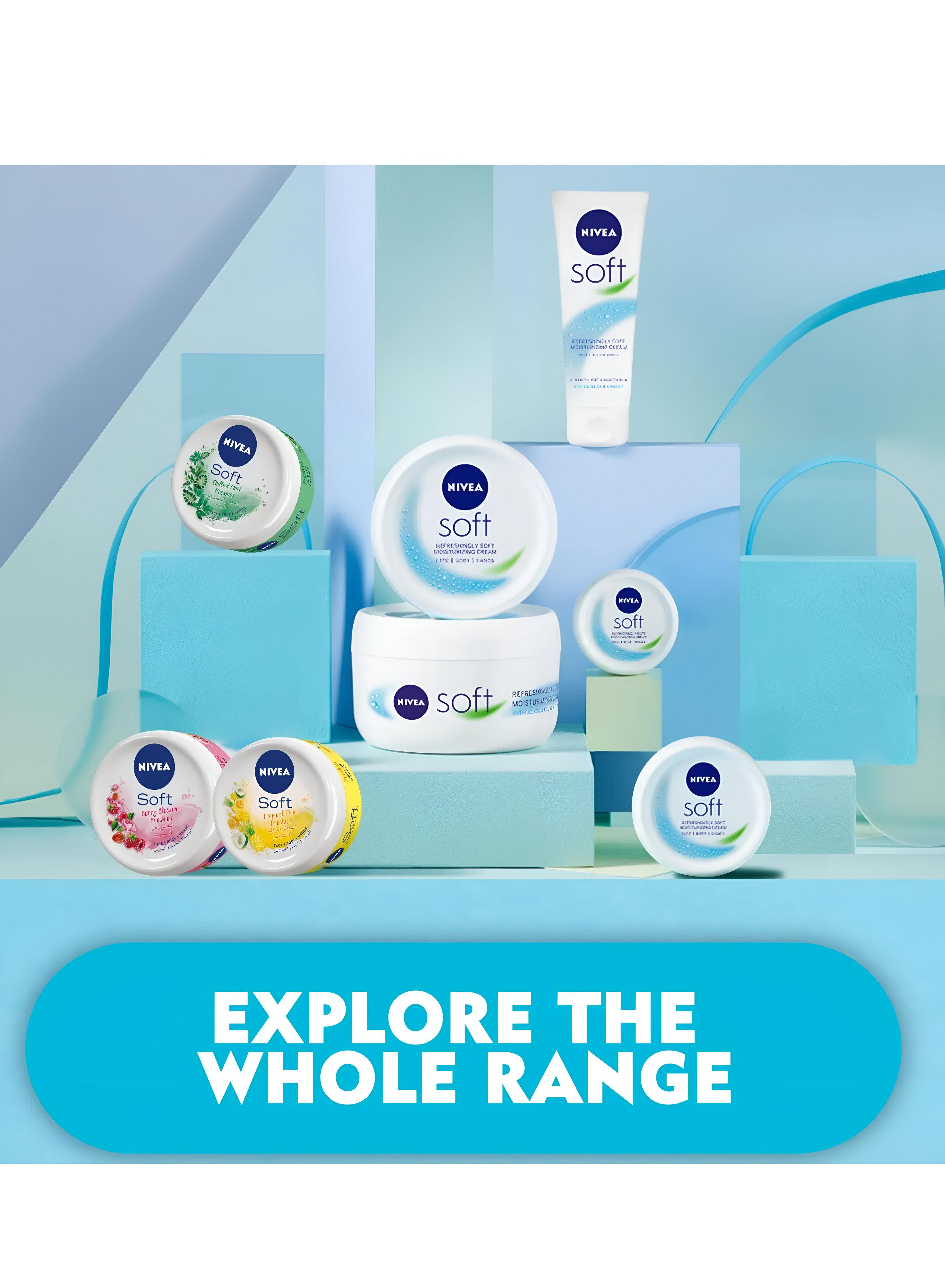 كريم مرطب ناعم ومنعش من نيفيا 50 مل